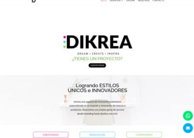 WP+DIVI Dikrea